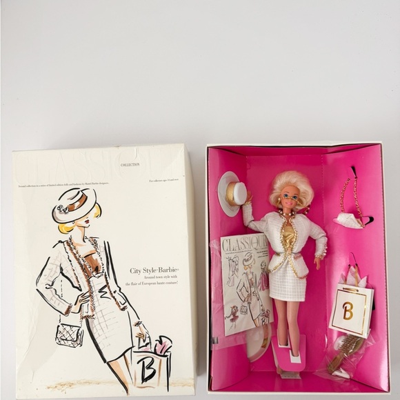 Mattel 1993 Classique City Style Vintage Barbie Limited Edition - Picture 1 of 5